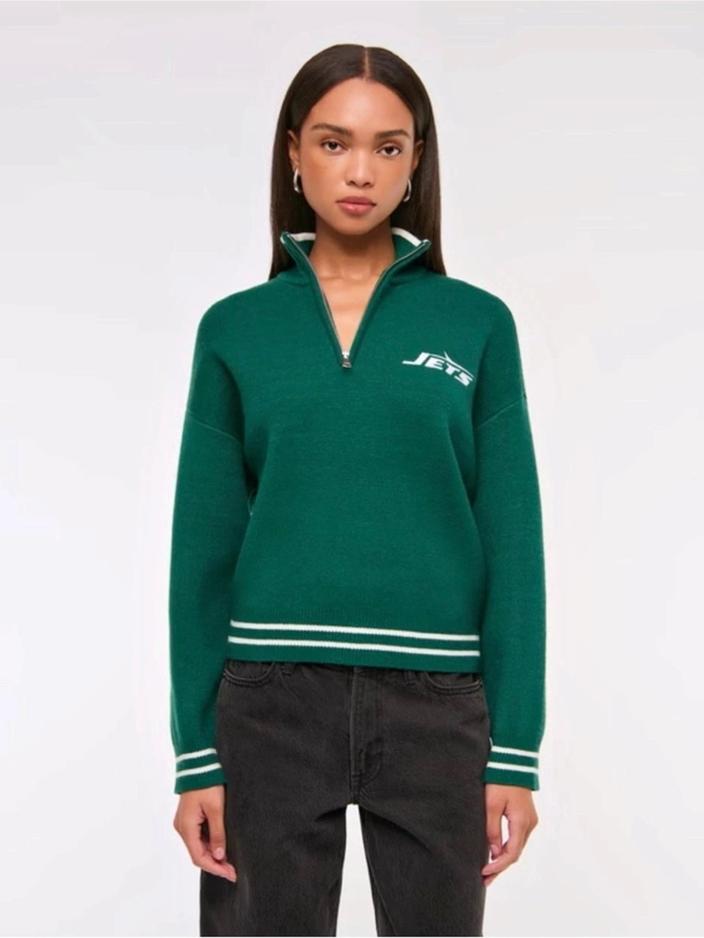 Abercrombie & Fitch New York Jets LuxeLoft Half-Zip